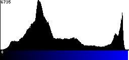 Blue Histogram