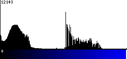 Blue Histogram