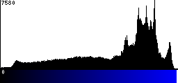Blue Histogram