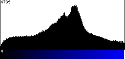 Blue Histogram