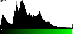 Green Histogram