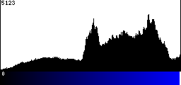 Blue Histogram