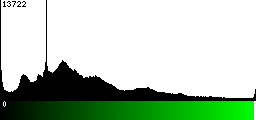 Green Histogram