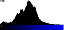 Blue Histogram