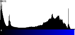 Blue Histogram