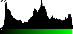 Green Histogram