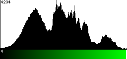 Green Histogram