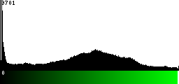 Green Histogram