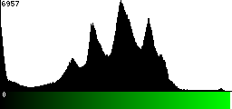 Green Histogram
