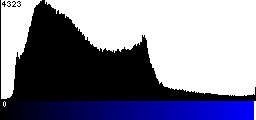 Blue Histogram