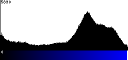 Blue Histogram