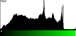 Green Histogram
