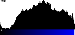 Blue Histogram