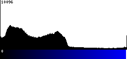 Blue Histogram