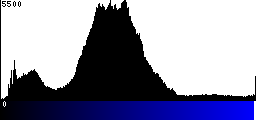 Blue Histogram