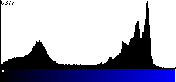 Blue Histogram