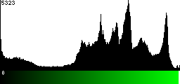 Green Histogram