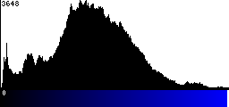 Blue Histogram