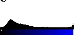 Blue Histogram