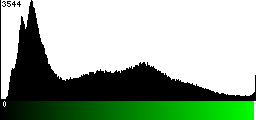 Green Histogram