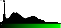 Green Histogram