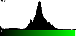 Green Histogram