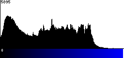 Blue Histogram