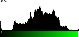 Green Histogram