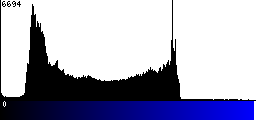 Blue Histogram