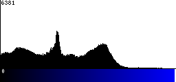 Blue Histogram