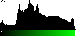 Green Histogram
