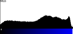 Blue Histogram