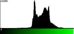 Green Histogram