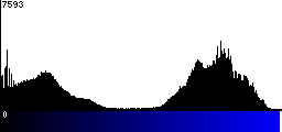 Blue Histogram