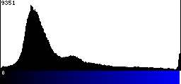 Blue Histogram