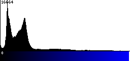 Blue Histogram