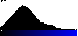 Blue Histogram