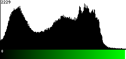Green Histogram