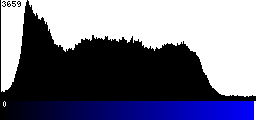Blue Histogram