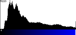 Blue Histogram