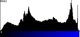 Blue Histogram