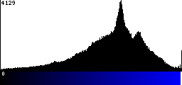 Blue Histogram