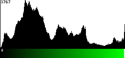 Green Histogram