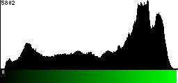 Green Histogram
