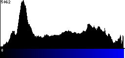 Blue Histogram