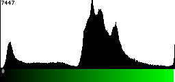 Green Histogram