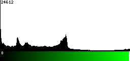 Green Histogram