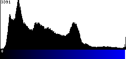 Blue Histogram
