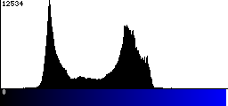 Blue Histogram