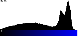 Blue Histogram